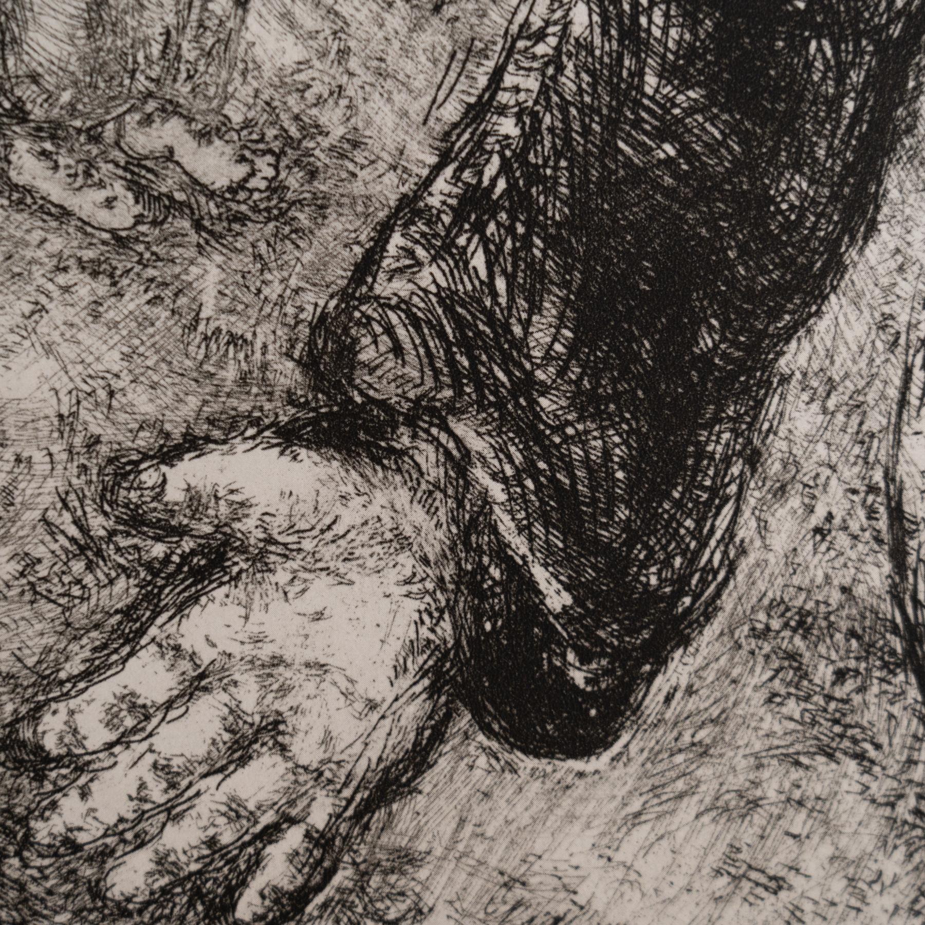 Eliografia di Marc Chagall dalla sua iconica serie biblica, 1956 in vendita 1