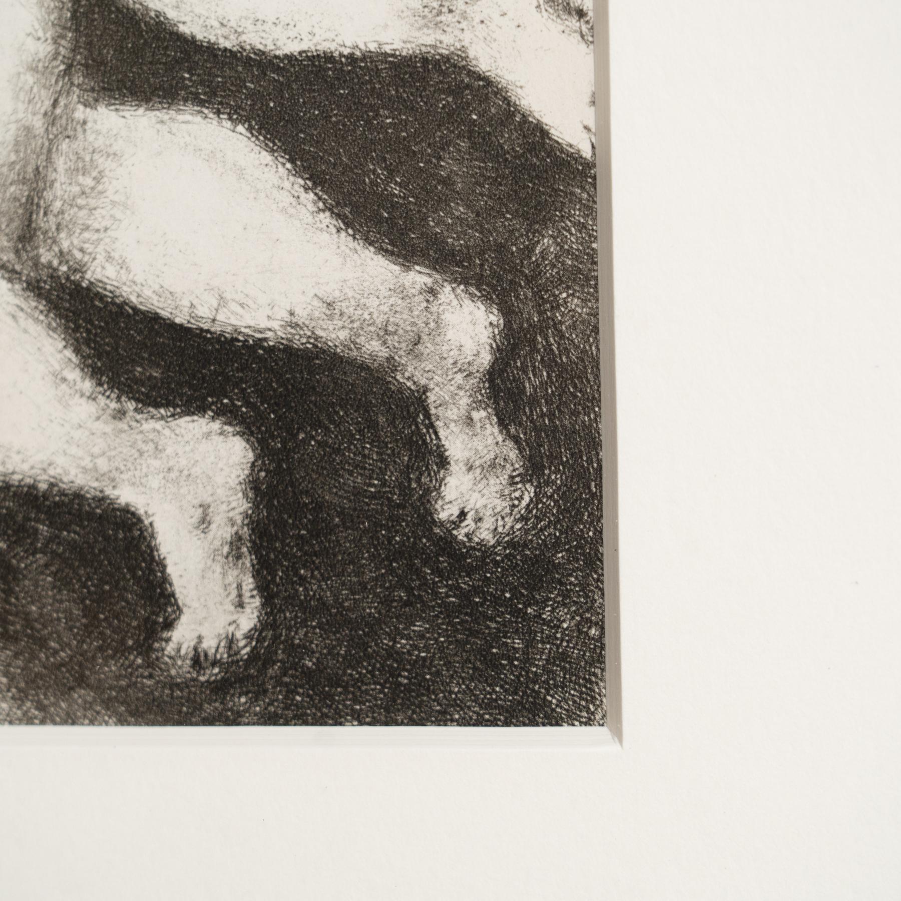 Eliografia di Marc Chagall dalla sua iconica serie biblica, 1956 in vendita 2