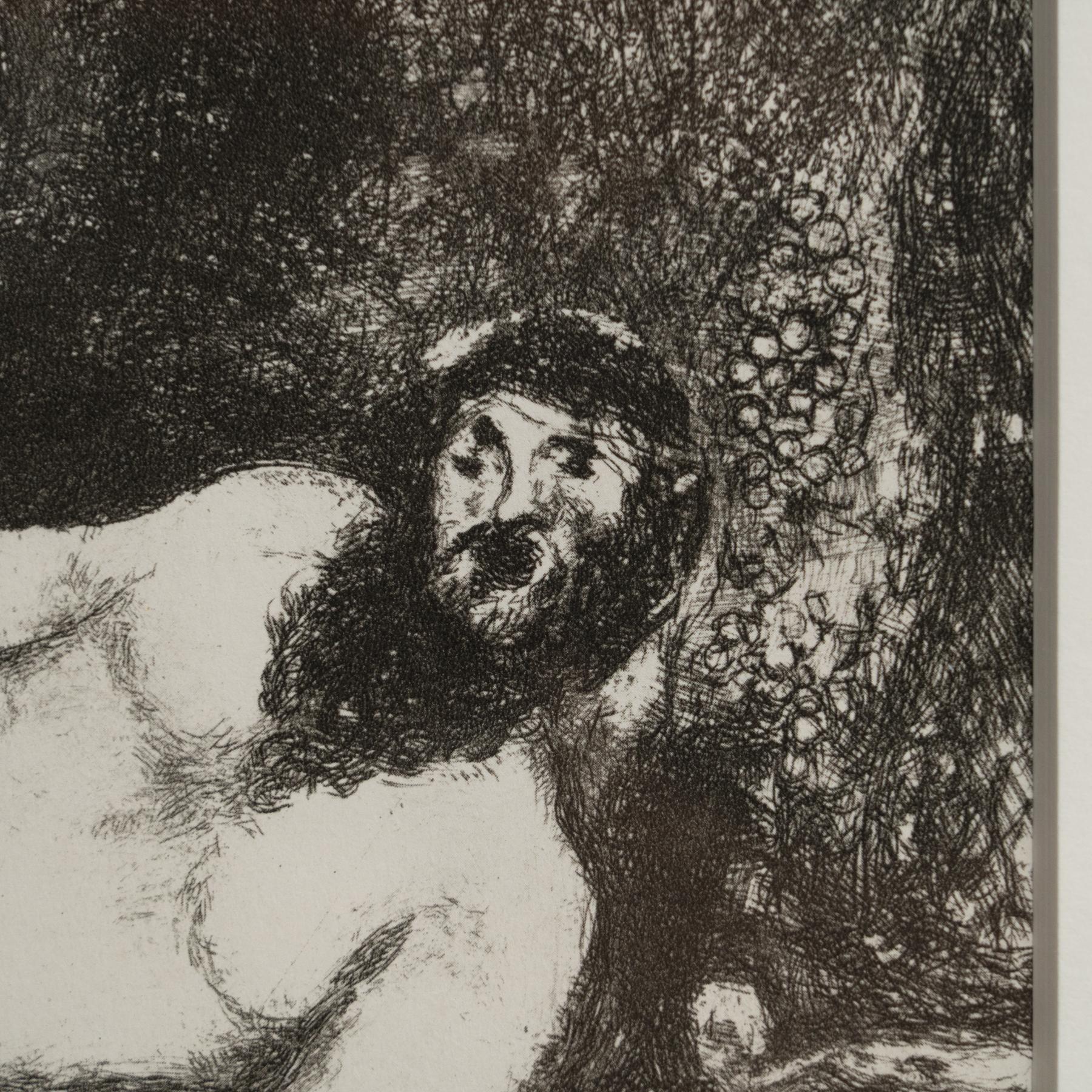 Heliograbado de Marc Chagall de su icónica serie bíblica, 1956 en venta 2