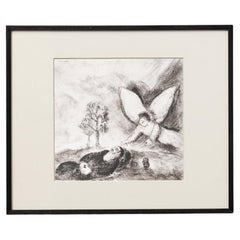 Marc Chagall Heliogravüre aus seiner ikonischen biblischen Serie, 1956