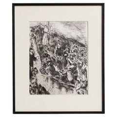 Marc Chagall Heliogravüre aus seiner ikonischen biblischen Serie, 1956