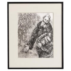 Marc Chagall Heliogravüre aus seiner ikonischen biblischen Serie, 1956