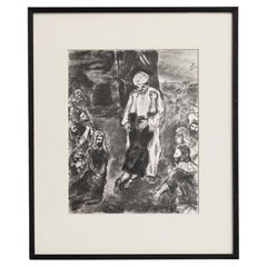 Eliografia di Marc Chagall dalla sua iconica serie biblica, 1956