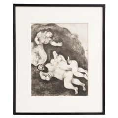 Marc Chagall Heliogravüre aus seiner ikonischen biblischen Serie, 1956