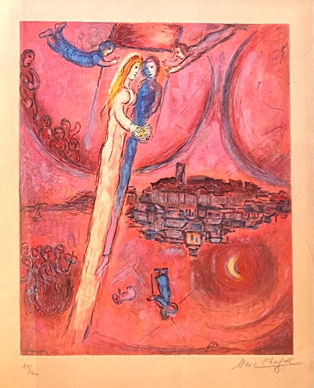 Marc Chagall 'Le Cantique des Cantiques' 1975 Firmato In condizioni buone in vendita a CA, CA
