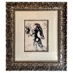 Marc Chagall Lithograph The Offering, 1960