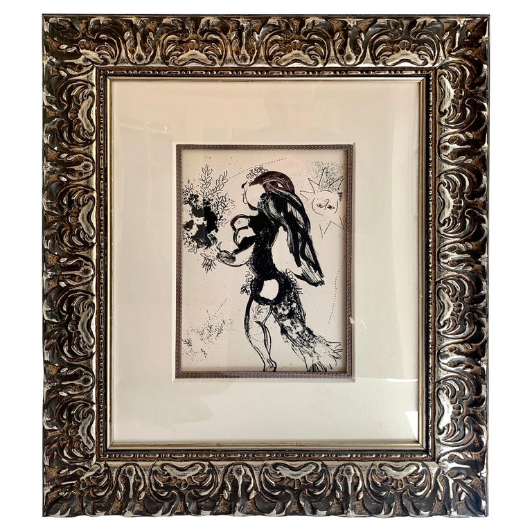Marc Chagall Lithograph The Offering, 1960 For Sale at 1stDibs