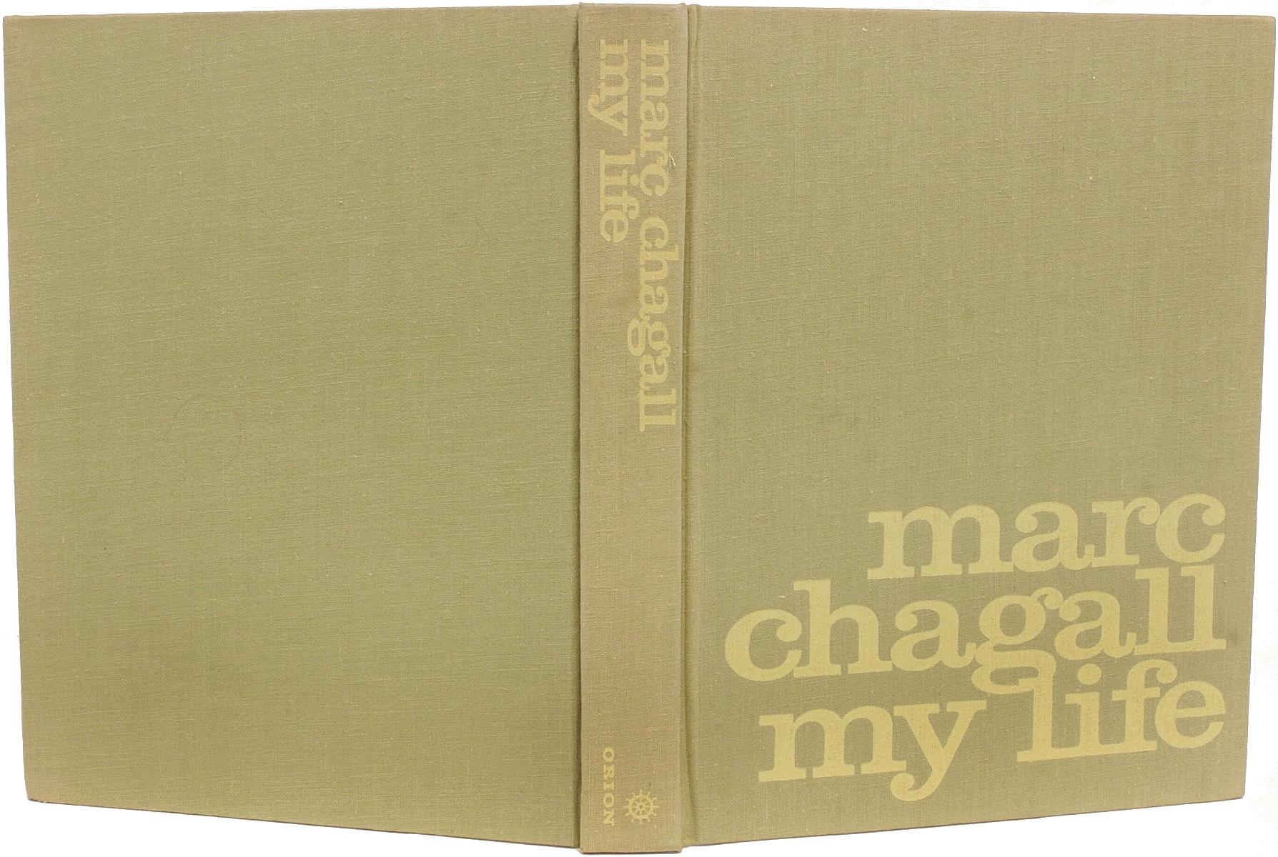 Mid-20th Century Marc Chagall My Life, First Edition, Inscribed Presentation Copy, 1960