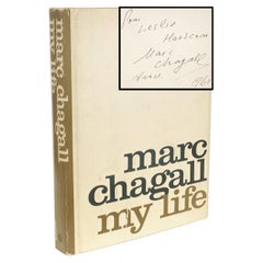 Marc Chagall My Life, First Edition, Inscribed Presentation Copy, 1960