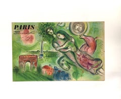 Marc Chagall Original Poster PARIS L'Opera Romeo and Juliette, 1964