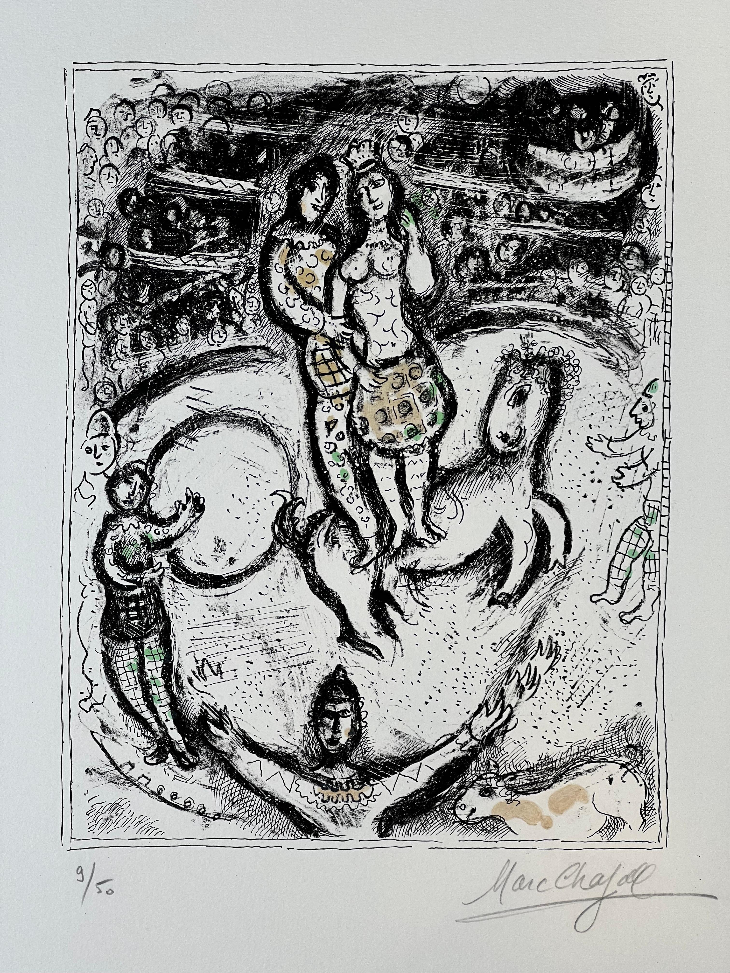 lithographie couleur sur papier Arches, éditée en 1978
édition globale limitée à seulement 50 exemplaires plus 9 en chiffres romains
numérotée : 9/50 en bas à gauche, signé au crayon par l'artiste
Taille de l'encadrement : 72 x 60 cm 
format du