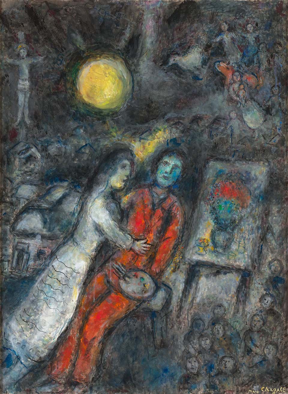 Chagall Ink Drawing Marc Chagall Art - 813 For Sale at 1stDibs | marc chagall paintings for ...