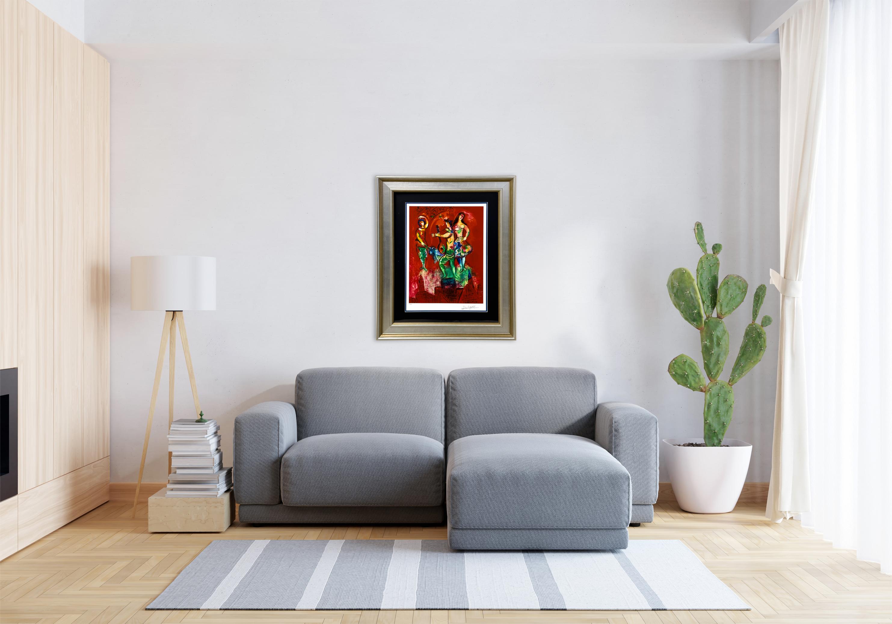 Marc Chagall Lithograph Entitled 