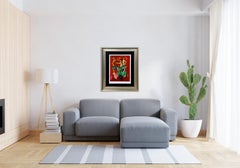 Marc Chagall Lithograph Entitled " Carmen" Plate Signed, Numbered & Framed