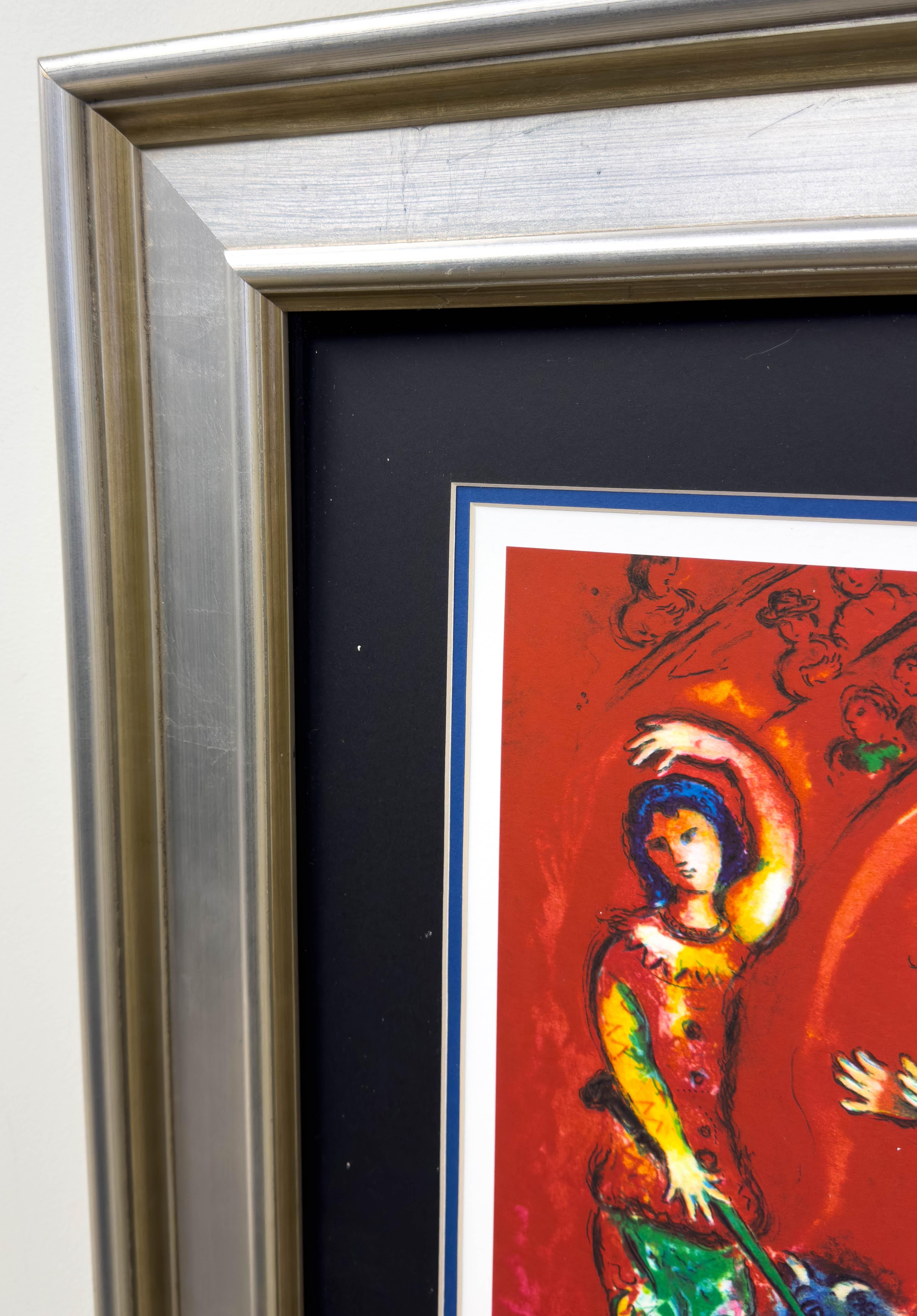 Marc Chagall Lithograph Entitled 