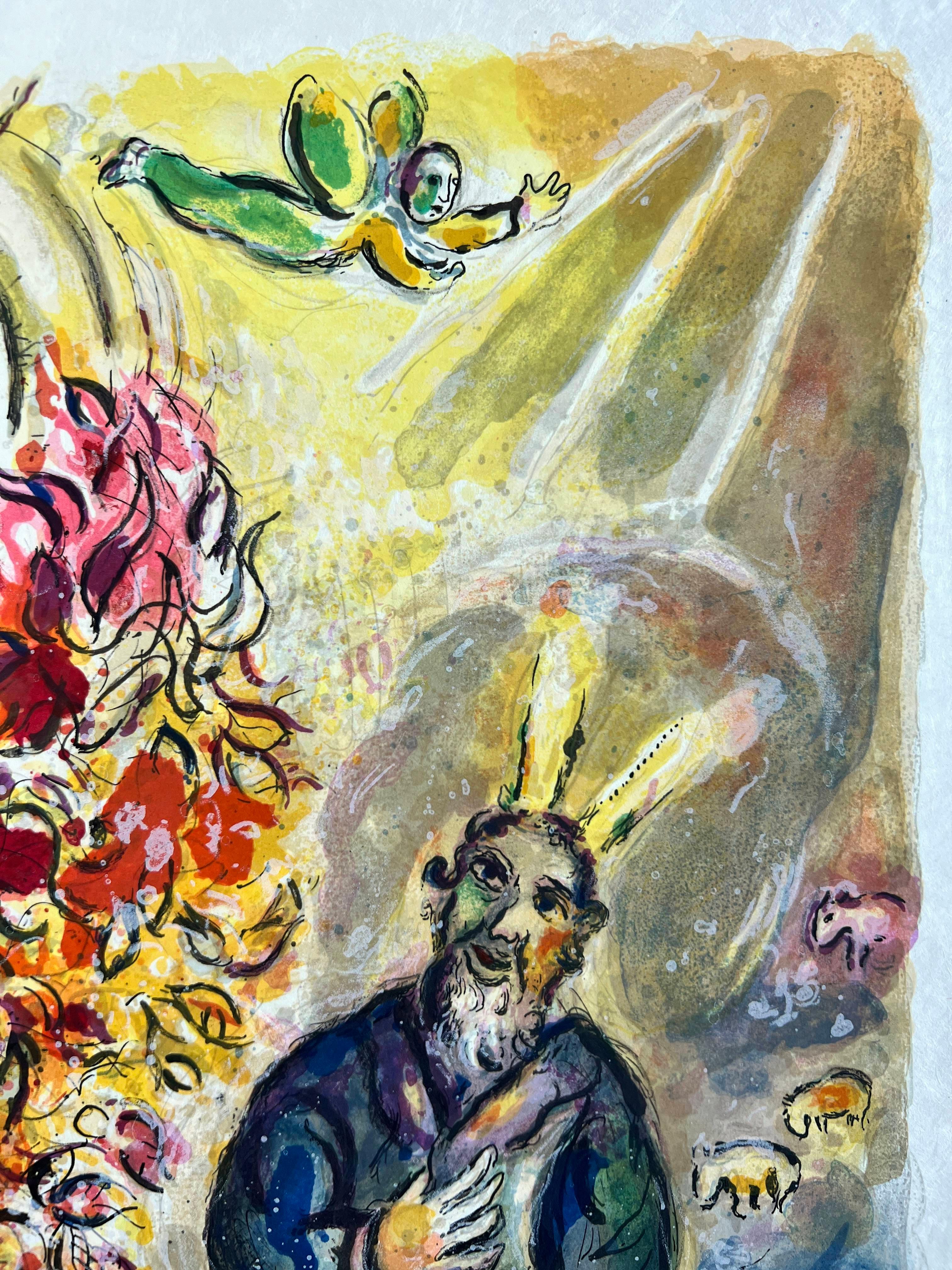 L'Ange du Seigneur lui apparut dans une flamme de feu... - L'Exodus en vente 1