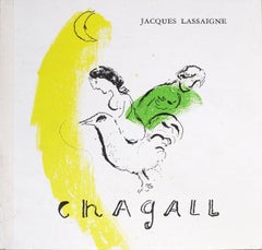1957 (after) Marc Chagall "Gallo con mezzaluna