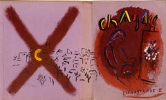 1963 Marc Chagall "Copertina litografia II