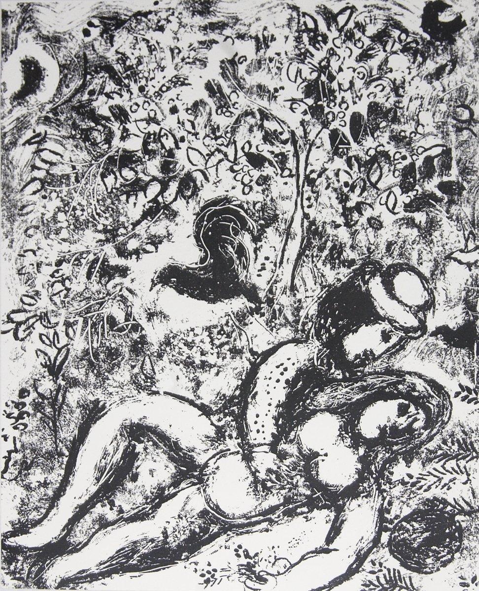 marc chagall black and white prints