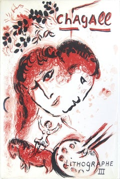 1969 After Marc Chagall 'Chagall Lithographe III (1962-1968)' Modernism