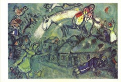1969 Marc Chagall 'DLM No. 182 Pages 12, 13' 