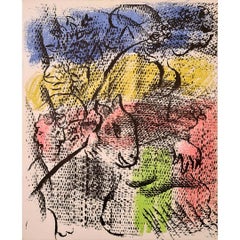 1970 lithograph by Marc Chagall for the French art review XXe Siècle