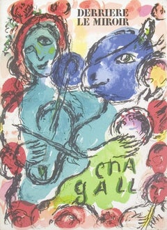1972 After Marc Chagall 'Derriere le Miroir, no. 198' Modernism Multicolor Book