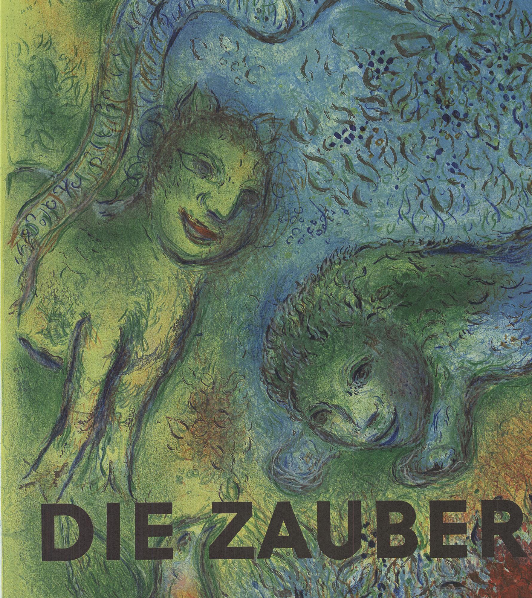1973 d'après Marc Chagall « The Magic Flute ( Die Zauberflote) », 2e édition en vente 2