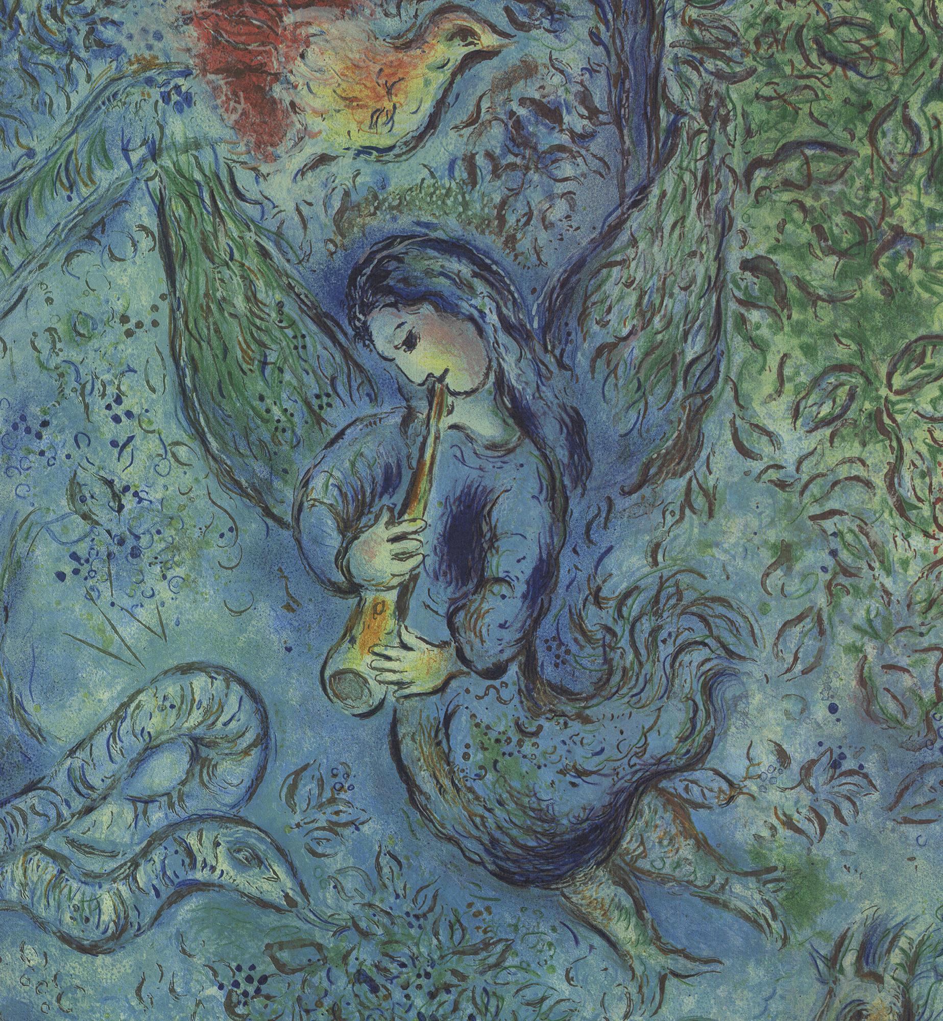 1973 d'après Marc Chagall « The Magic Flute ( Die Zauberflote) », 2e édition en vente 3