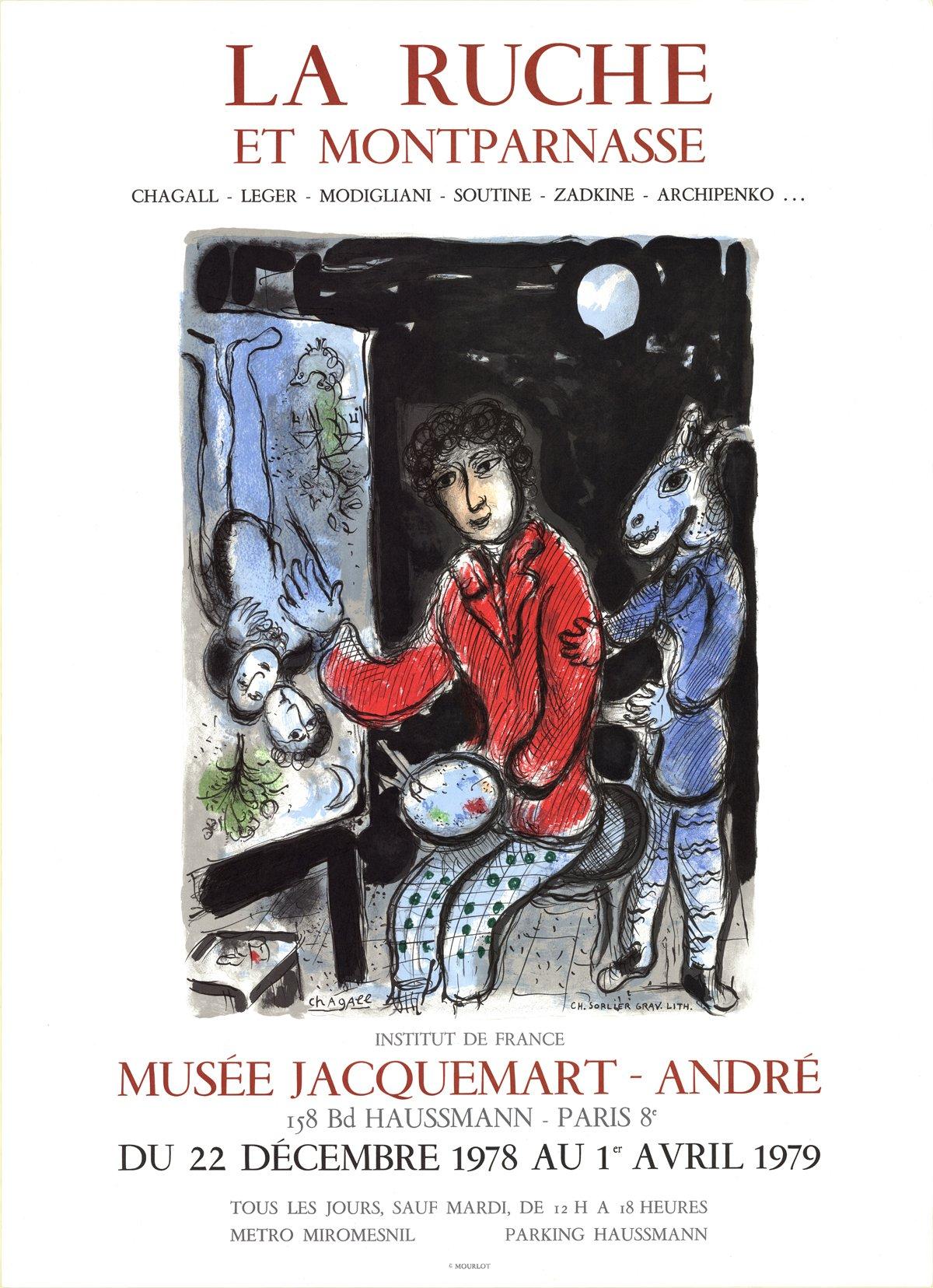 1979 Marc Chagall 'La Ruche' Lithograph