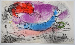 A Blue Fish, from: Chagall: Jacques Lassaigne