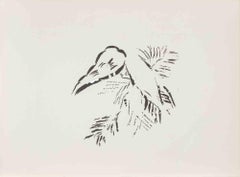 Adam and Eve Banished from the Paradise - Lithograph by Marc Chagall - 1960