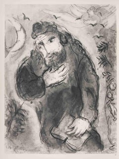 Amos' Prophecy - Héliogravure by Marc Chagall - 1960