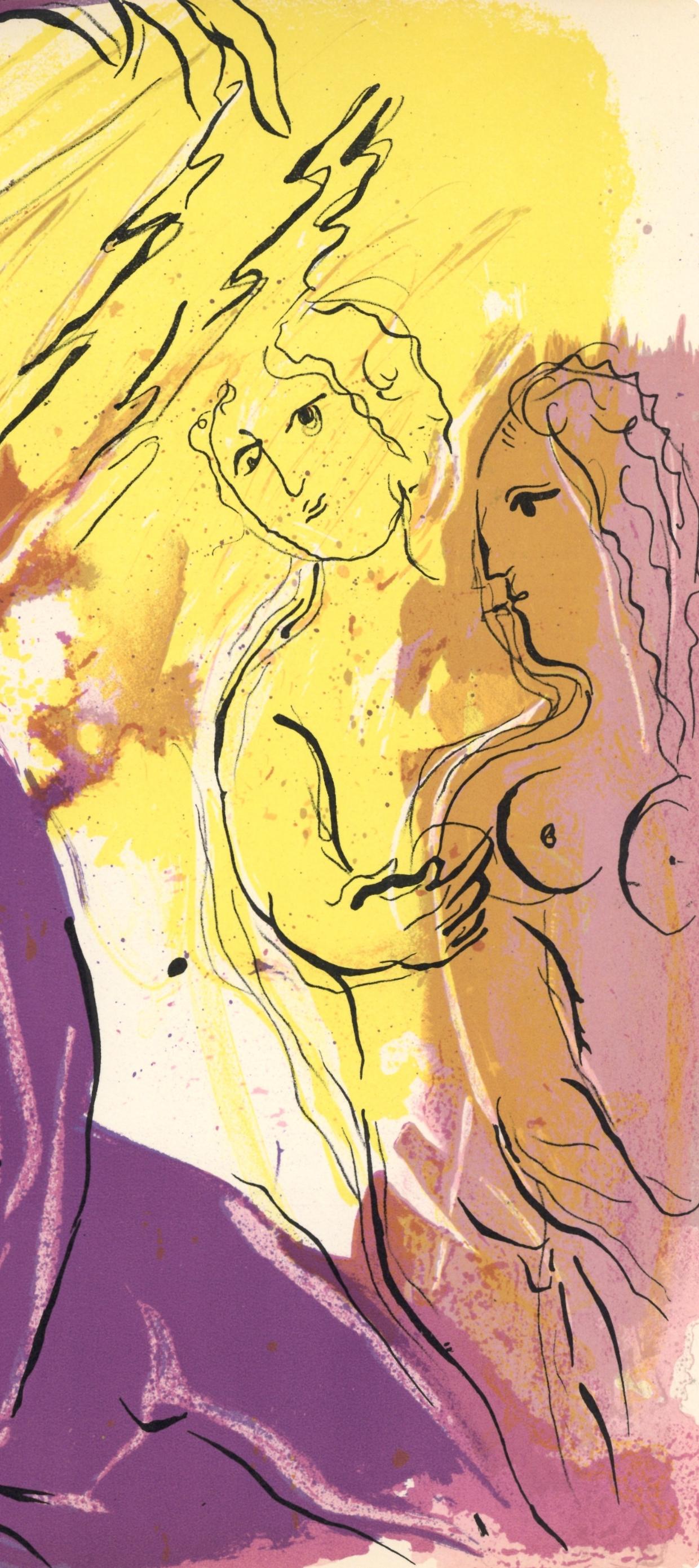 Ange du Paradis (Mourlot 117-46 ; Cramer 25) - Print de Marc Chagall