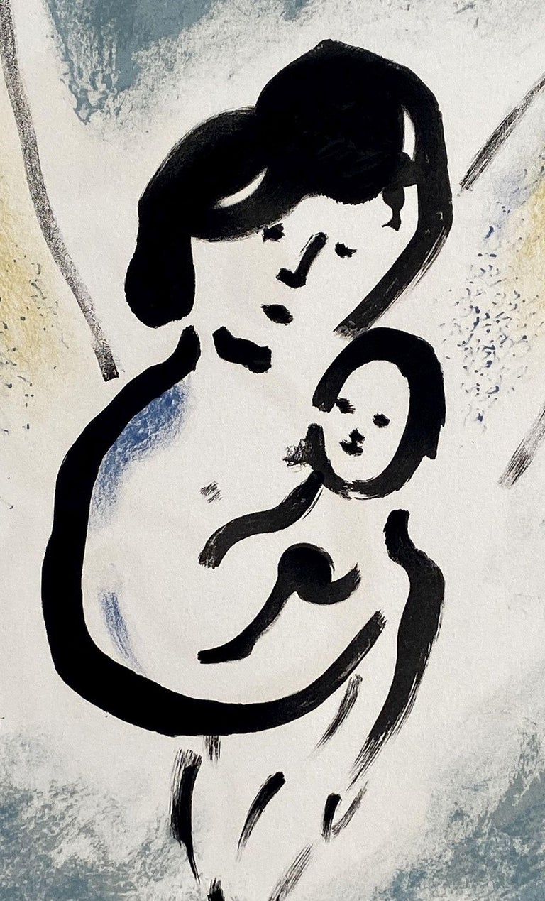 Marc Chagall - Angel and Child - Lithograph Hand Signed and Numbered ...