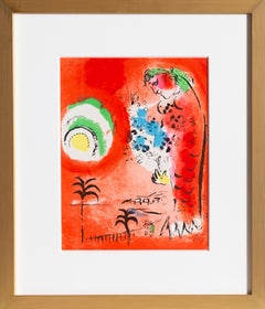 Angel Bay, Framed Lithograph by Marc Chagall 1960