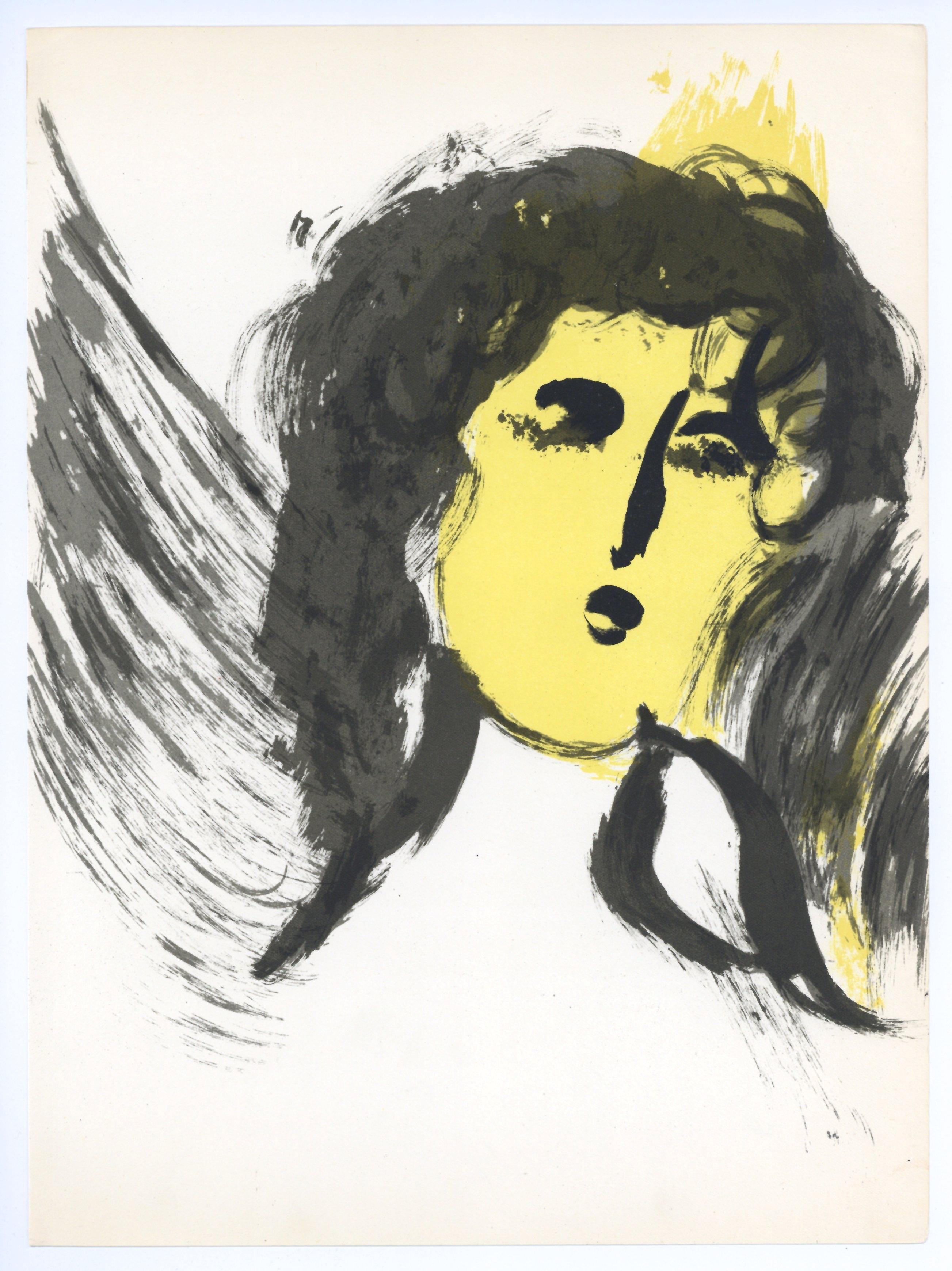 "Ange"  lithographie originale