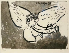 Angelo, acquaforte WFUNA Marc Chagall