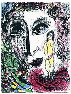 Apparition at the Circus from Chagall Lithographs I
