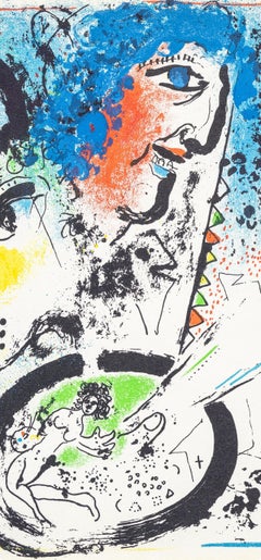 Marc Chagall, Self-Portrait, from The Lithographs of Chagall, 1960