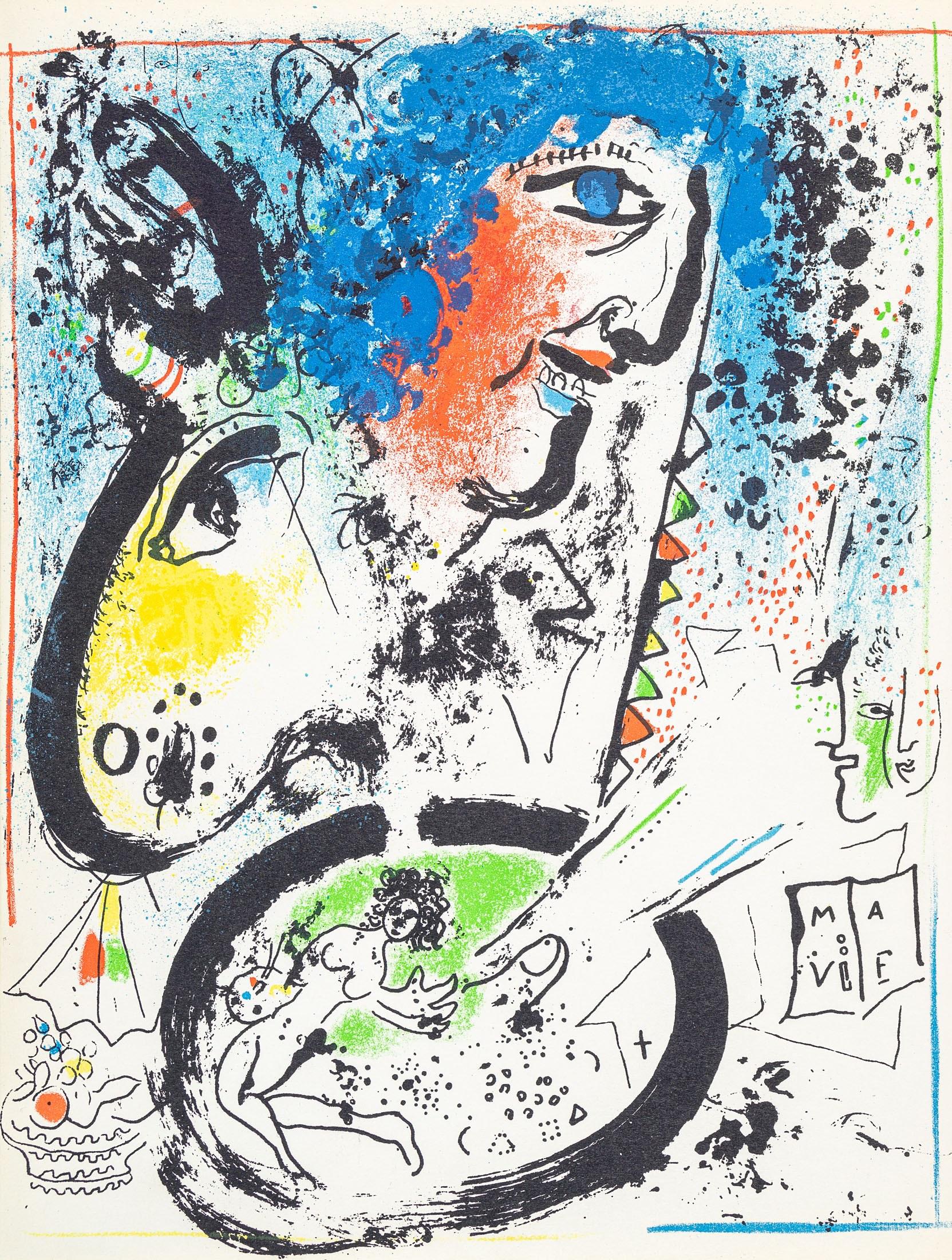 Autoportrait (Cramer 43; Mourlot 282), The Lithographs of Chagall