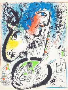 Autoportrait (Cramer 43; Mourlot 282), The Lithographs of Chagall