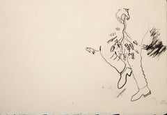 Avec nos meilleurs Voeux de Bonheur, Etching by Marc Chagall