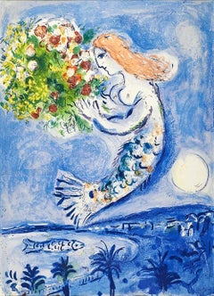 Baie Des Anges después de Marc Chagall