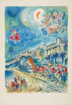 Marc Chagall - Bataille de Fleurs (Carnaval of Flowers) Bataille de Fleurs (Carnaval of Flowers)