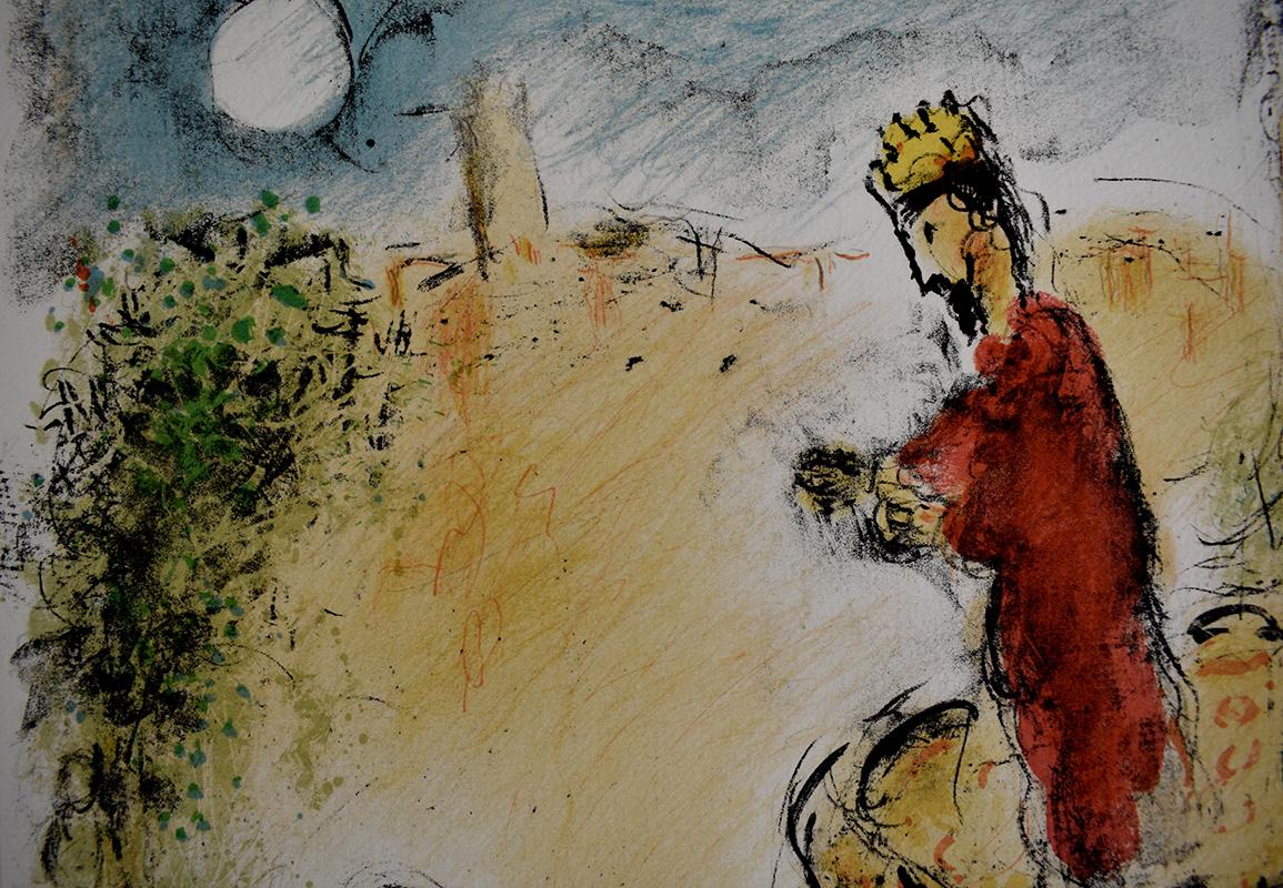 bathsheba bathing illustration