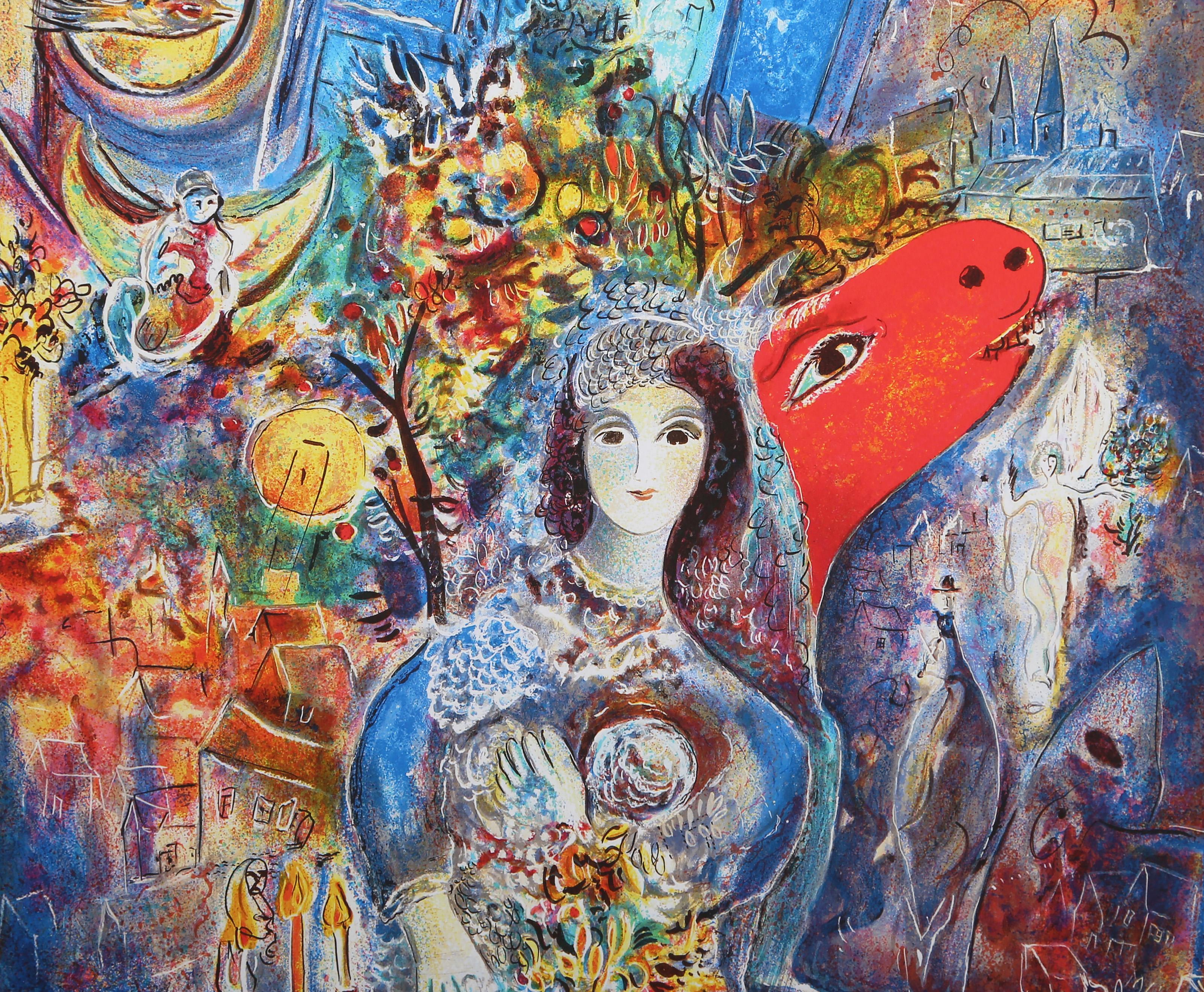 Bella, Modern Giclee Print after Marc Chagall For Sale 3