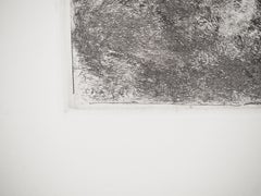 Biblia : Josué con el ángel de la espada, 1939 - Grabado original