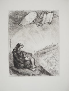 Bible : Prophe de Jérusalem, 1939 - gravure originale