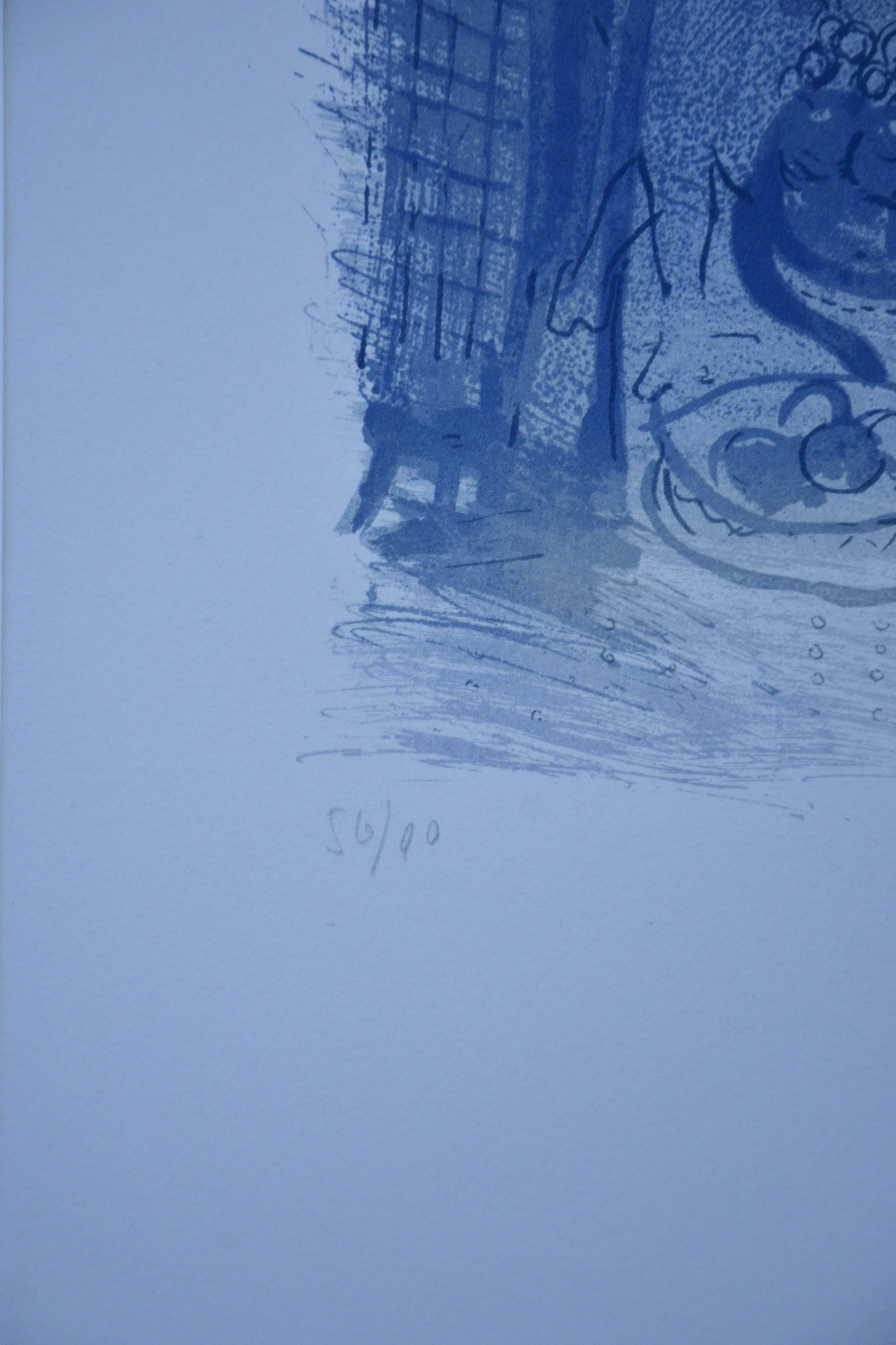 Blue Still Life For Sale 1